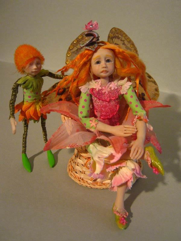 Posable Fairy Ginny & Pixie Jill